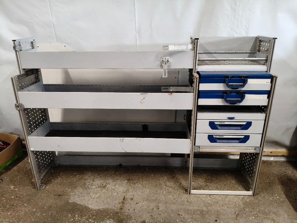 sortimo bedrijfswagen kasten inrichting, Auto diversen, Auto-accessoires, Ophalen, Gebruikt