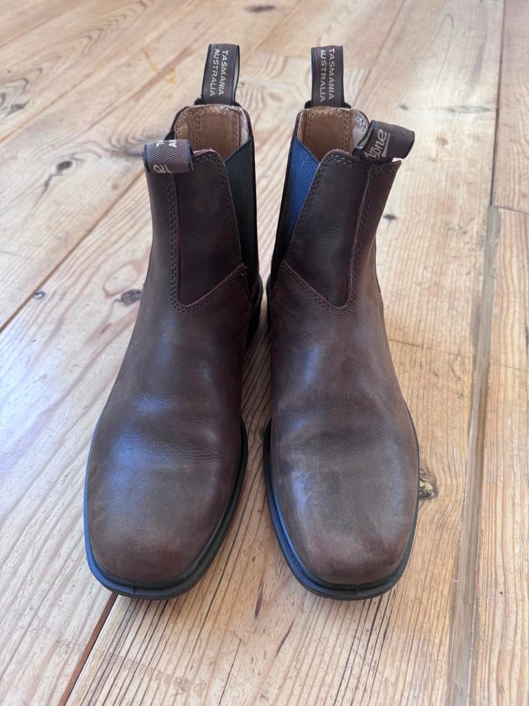 Blundstone Boots Bruin Leer Maat 40, Ophalen of Verzenden, Gedragen, Bruin, Lage of Enkellaarzen