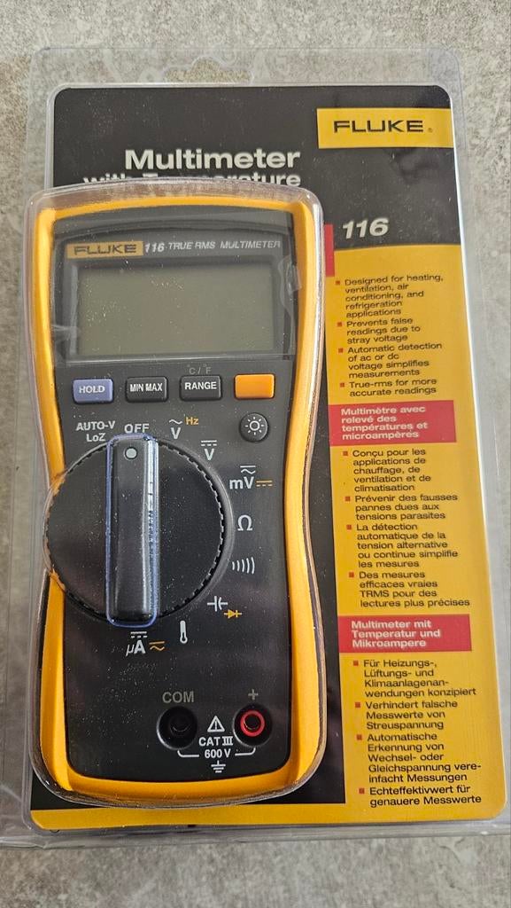 Fluke 116 True RMS Multimeter, Ophalen of Verzenden