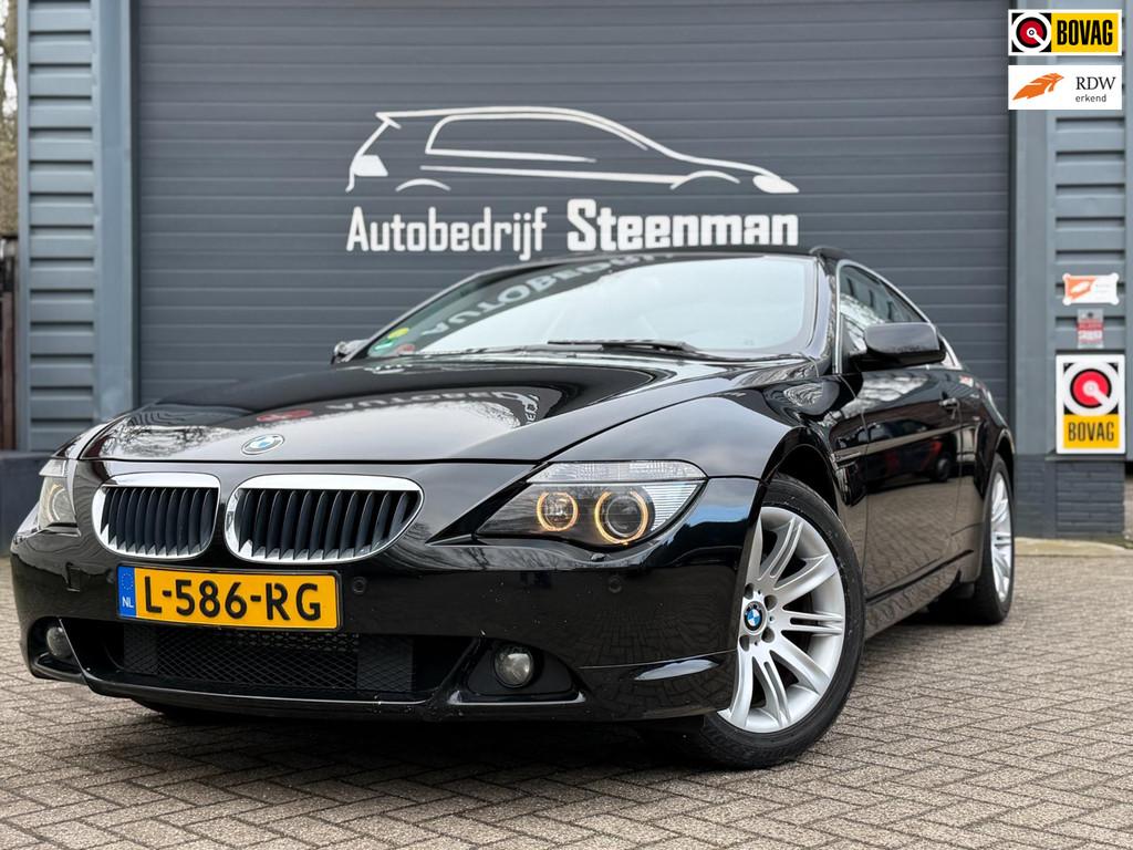 BMW 6-serie 630i | Memory | Pano | Carplay | Stoelverw., Auto's, BMW, Automaat, Achterwielaandrijving, Gebruikt, Zwart