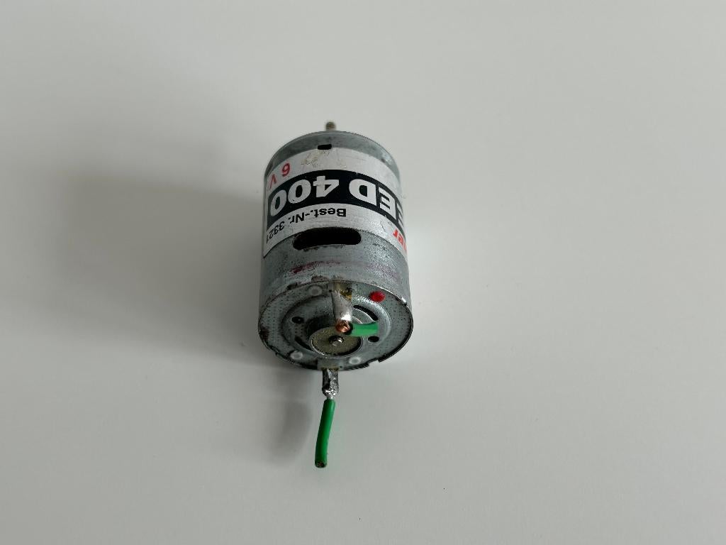 Graupner 3321 Speed 400 6v elektromotor rc, Ophalen of Verzenden, Gebruikt, Overige schalen, Onderdeel