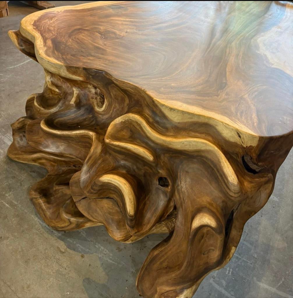 GROTE VOORRAAD BOOG SUAR TAFEL TAFELS SCHERP GEPRIJSD !, Verzenden, Eiken, Plank, 50 mm of meer