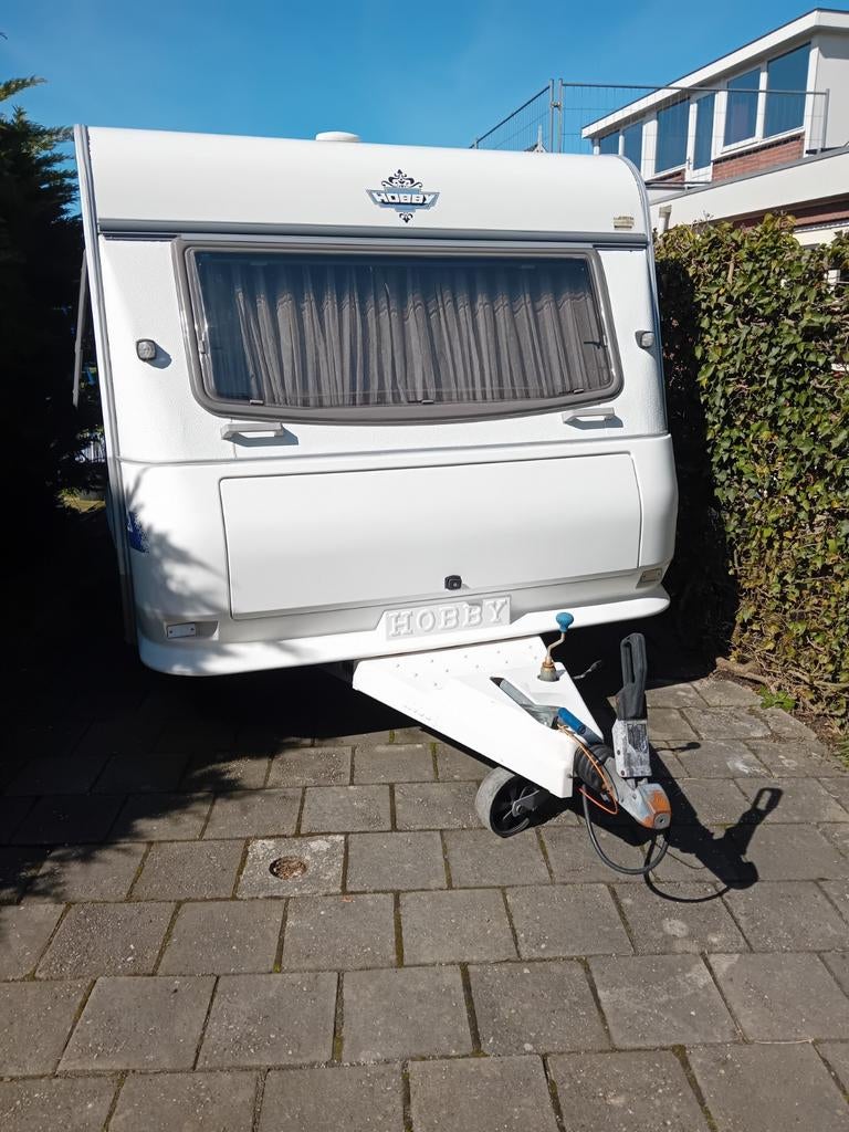 Hobby de luxe 440  met dorema voortent ., Particulier, Tot en met 4, Hobby