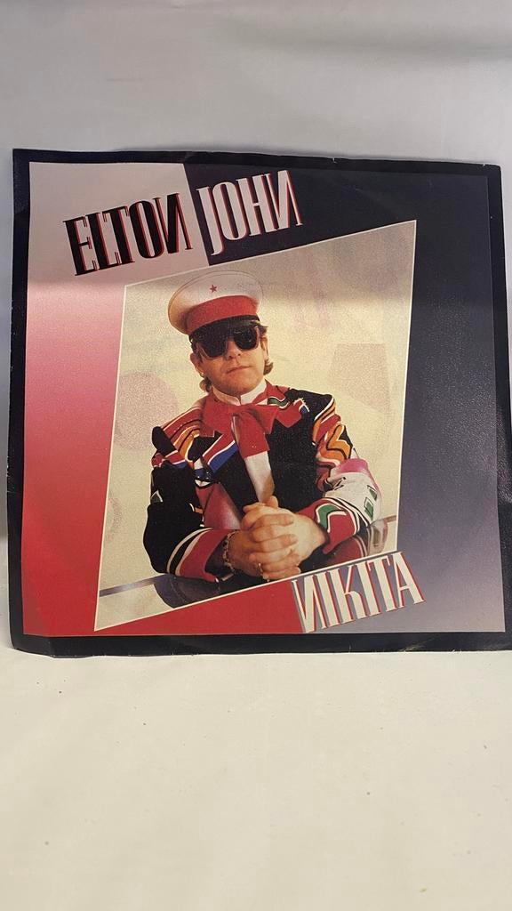 ELTON JOHN.  NIKITA., Cd's en Dvd's, Vinyl Singles, Ophalen of Verzenden, Zo goed als nieuw, Pop