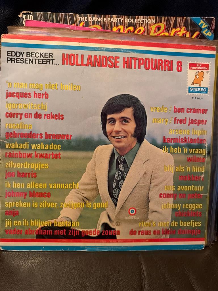 T3.  Eddy Becker Presenteert... Hollandse Hitpourri 8 LP, Cd's en Dvd's, Vinyl | Nederlandstalig, Ophalen of Verzenden, Gebruikt