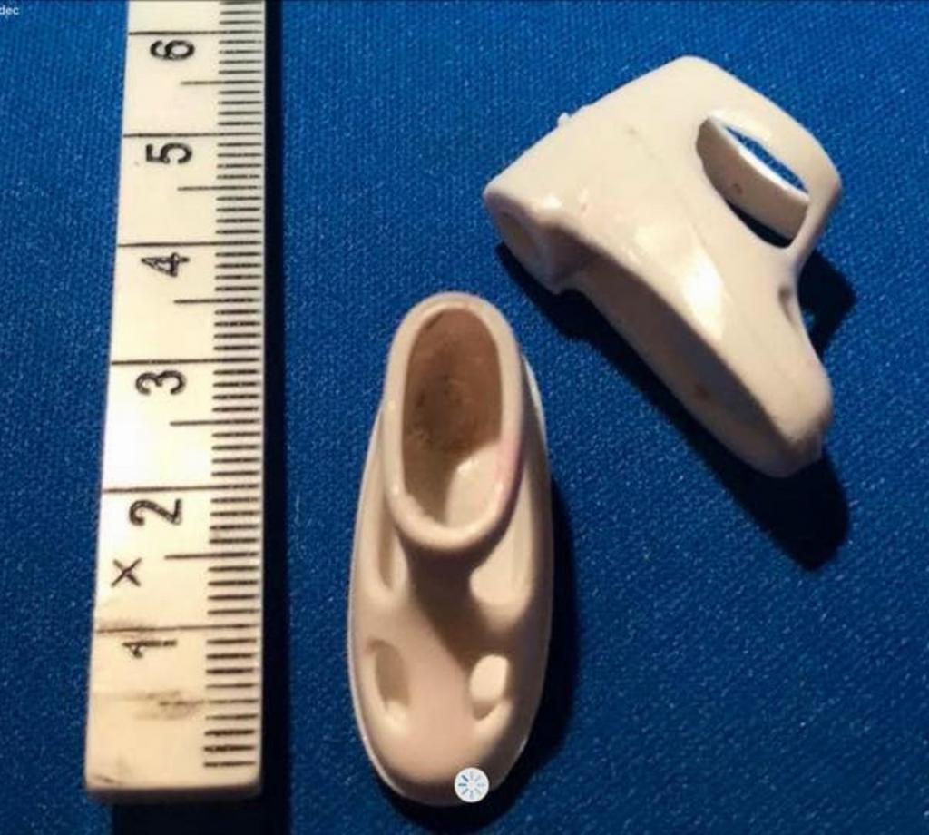Barbie schoenen Cindy en Fleur, Ophalen, Gebruikt