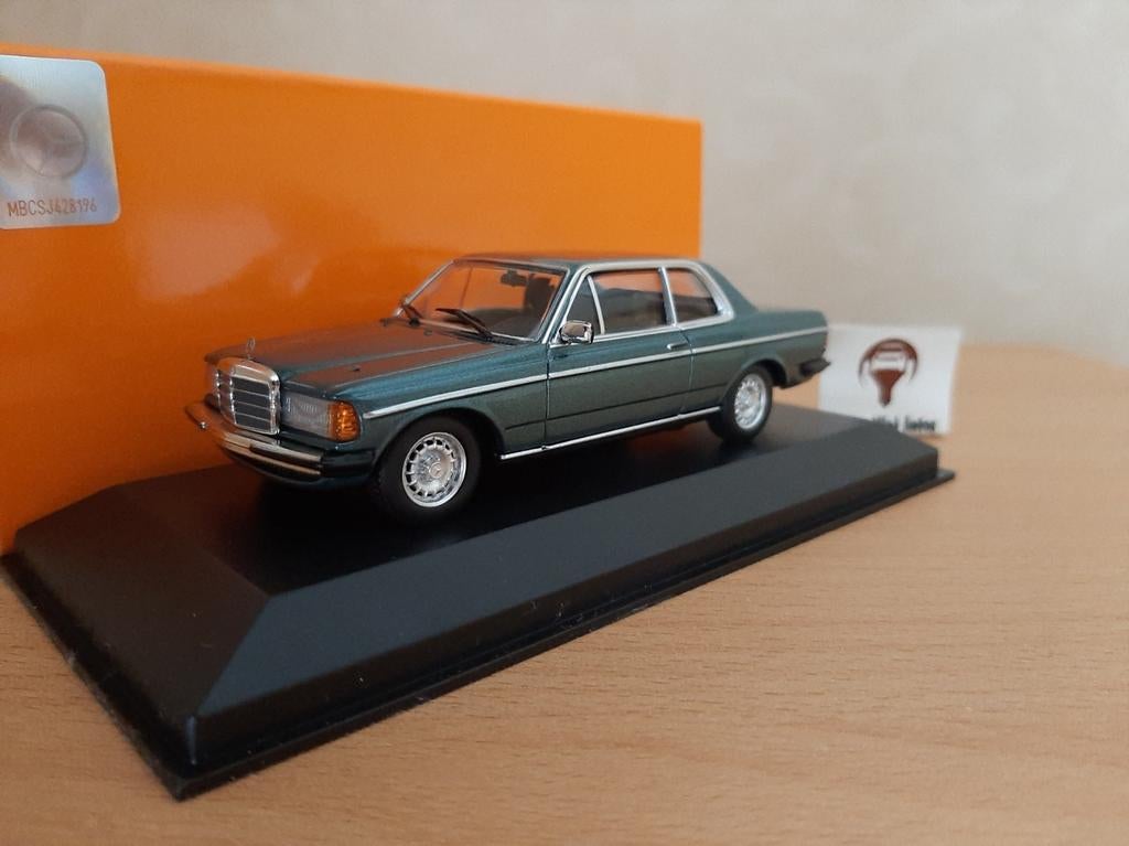 Mercedes Benz C123 Coupe 1976 Petrol van Maxichamps 1:43, Overige merken, Auto, Nieuw, Ophalen of Verzenden