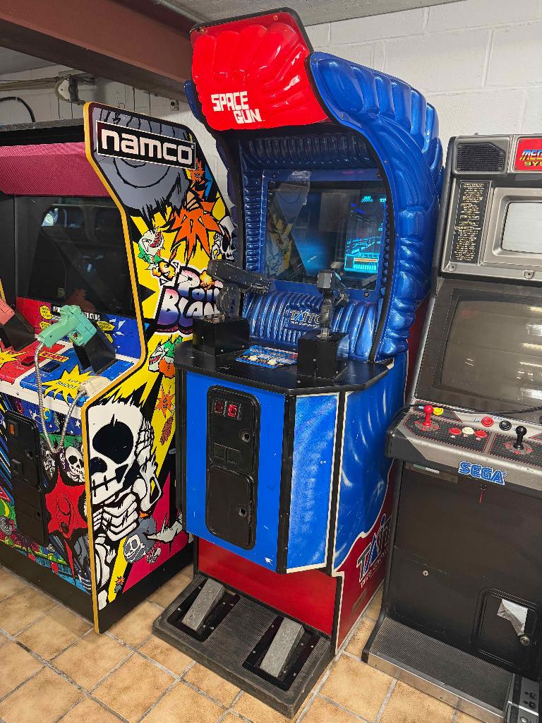 Space Gun Arcade Arcadekast – Taito (1990) – ZELDZAAM, Ophalen, Gebruikt