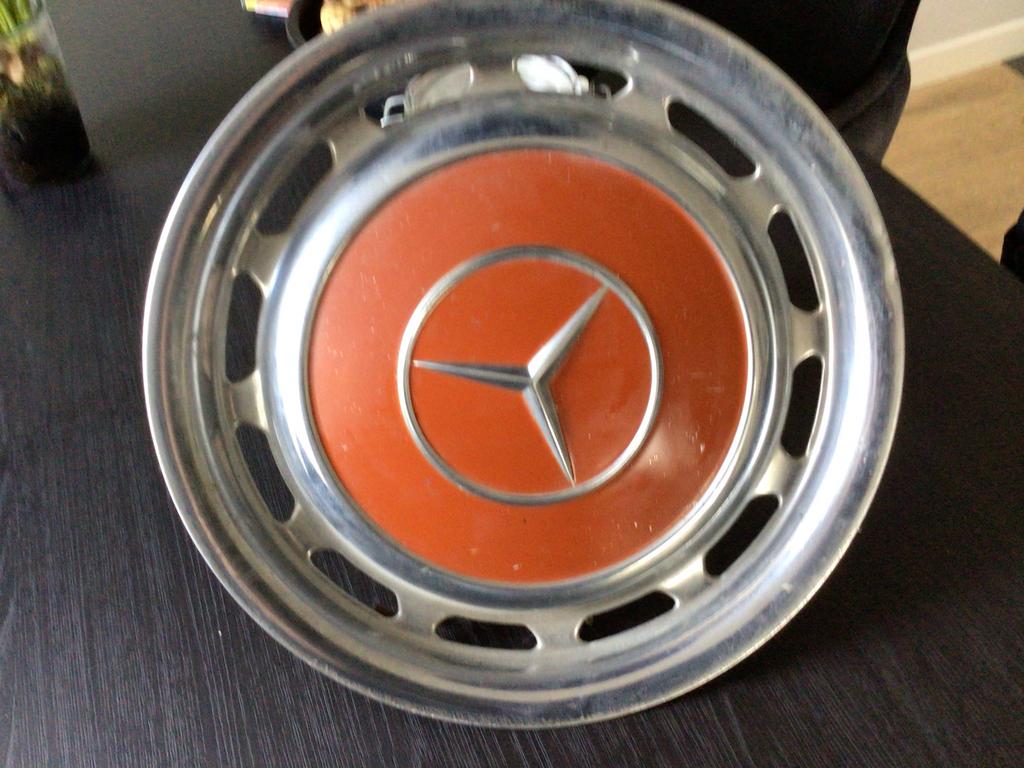 Mercedes-Benz wieldop - Klassiek design, Ophalen of Verzenden, Gebruikt