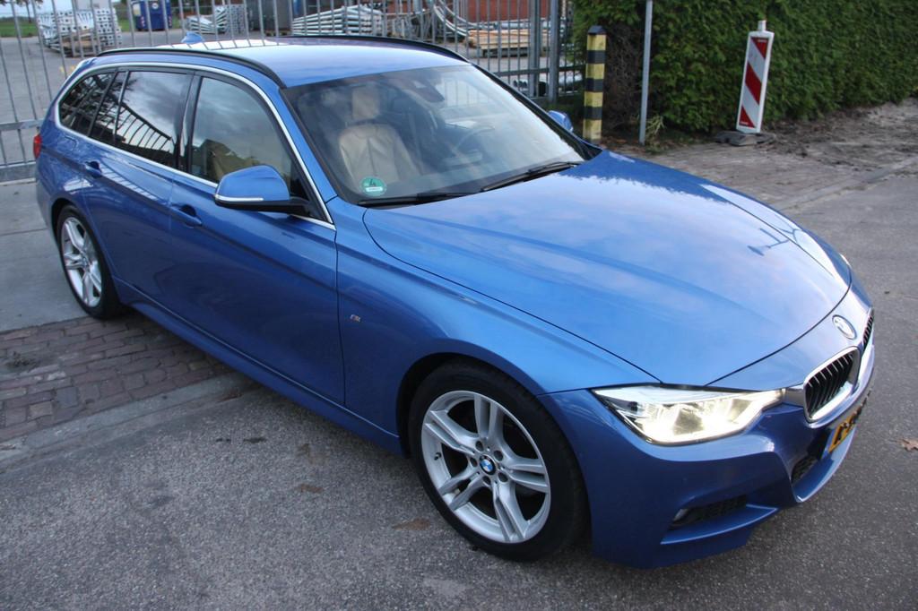 BMW 3-serie Touring 320d M-sport edition trekhaak,led, Mooie, Automaat, 745 kg, Achterwielaandrijving, Leder