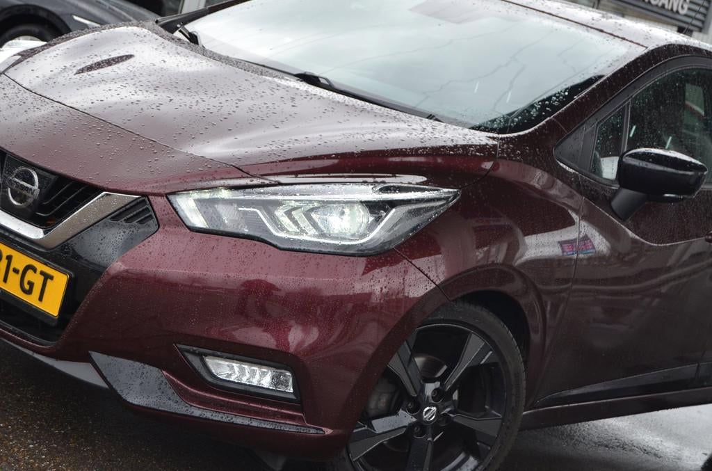 Nissan Micra 1.0 IG-T N-Style|LEER|STOELVERW.|CAMERA|NAVI|CL, Auto's, 101 pk, Euro 6, Met garantie (alle), 999 cc