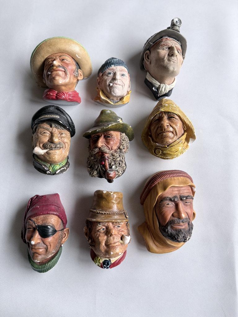 Bossons beelden, Verzamelen, Beelden en Beeldjes, Gebruikt, Mens, Ophalen of Verzenden