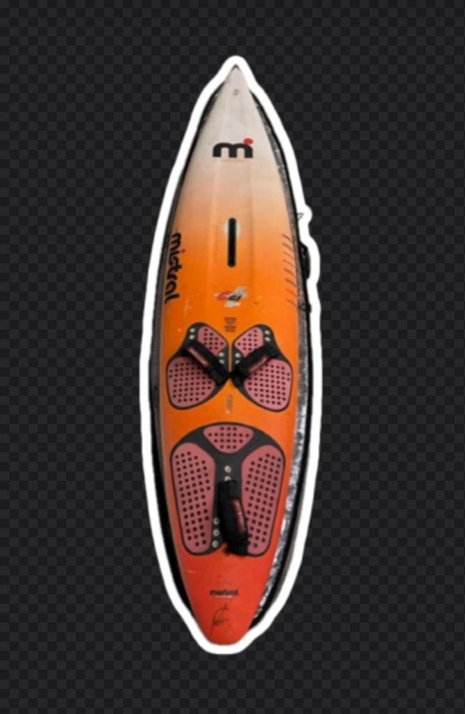 Mistral ERUPTION, Watersport en Boten, Ophalen of Verzenden, Zo goed als nieuw, Plank, Minder dan 5 m²