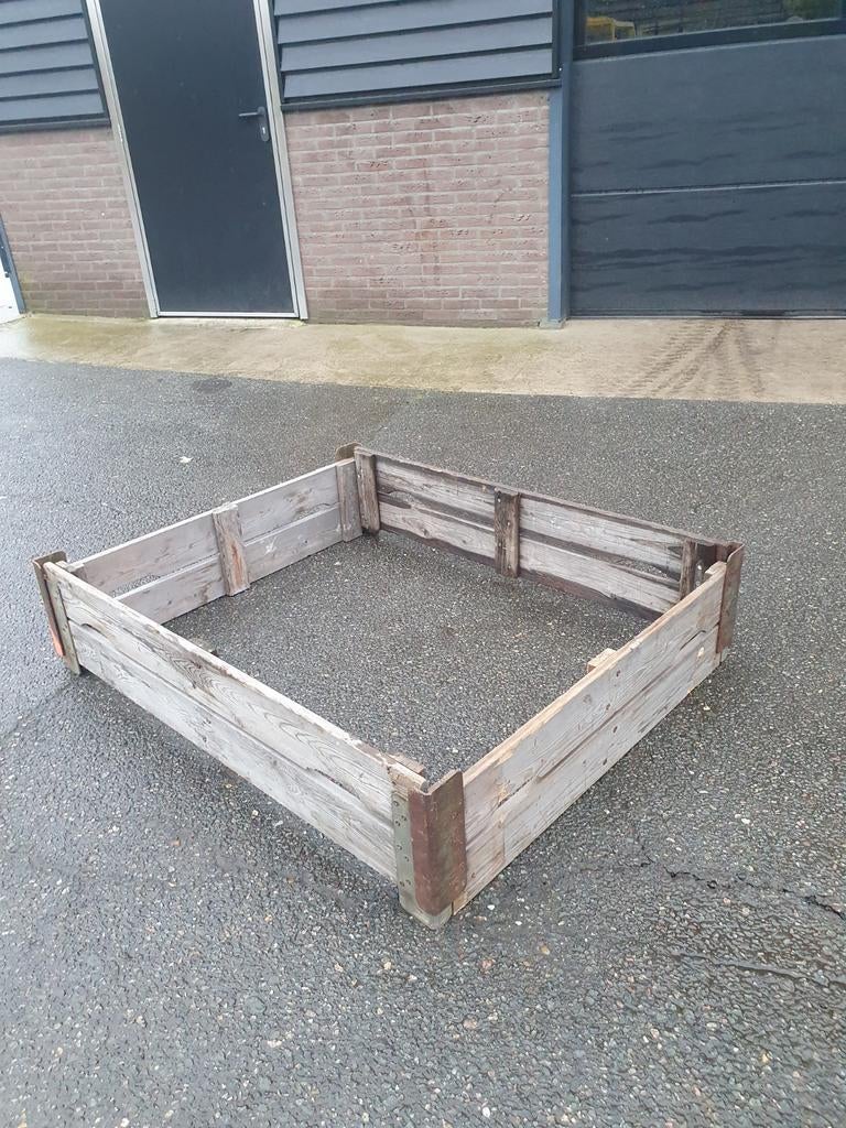 Palletranden,  palletkist, moestuinbak,  haardhout opslag, Doe-het-zelf en Verbouw, Kratten en Dozen, 100 cm of meer, 60 cm of meer