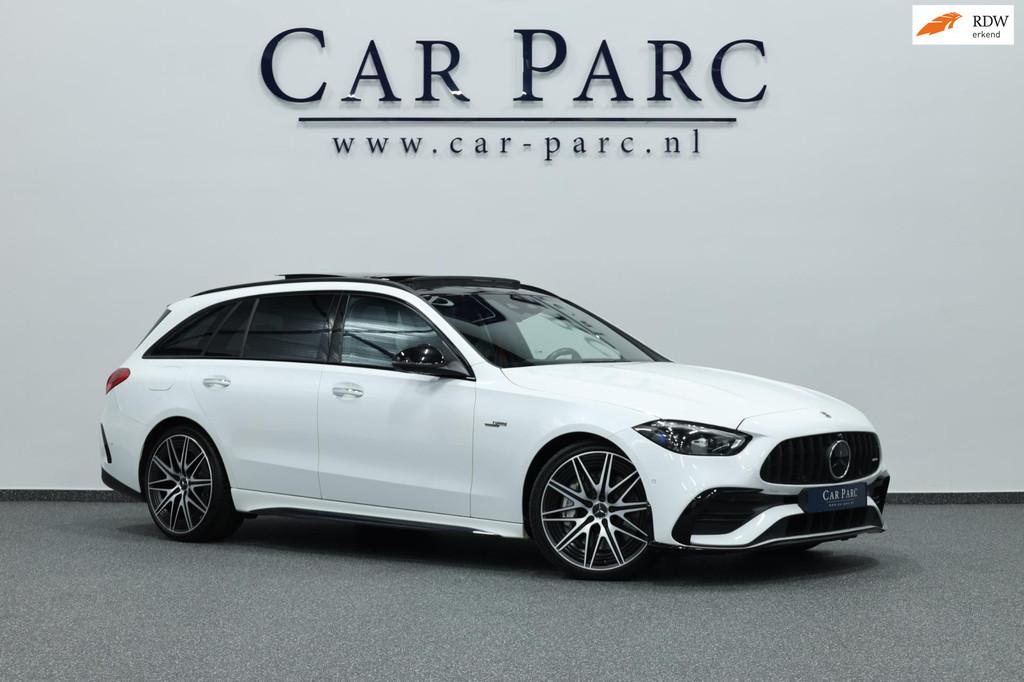 Mercedes-Benz C-klasse AMG 43 4MATIC 408+PK BTW/VIRTUAL/SFEE, Automaat, 4 cilinders, Wit, Bedrijf