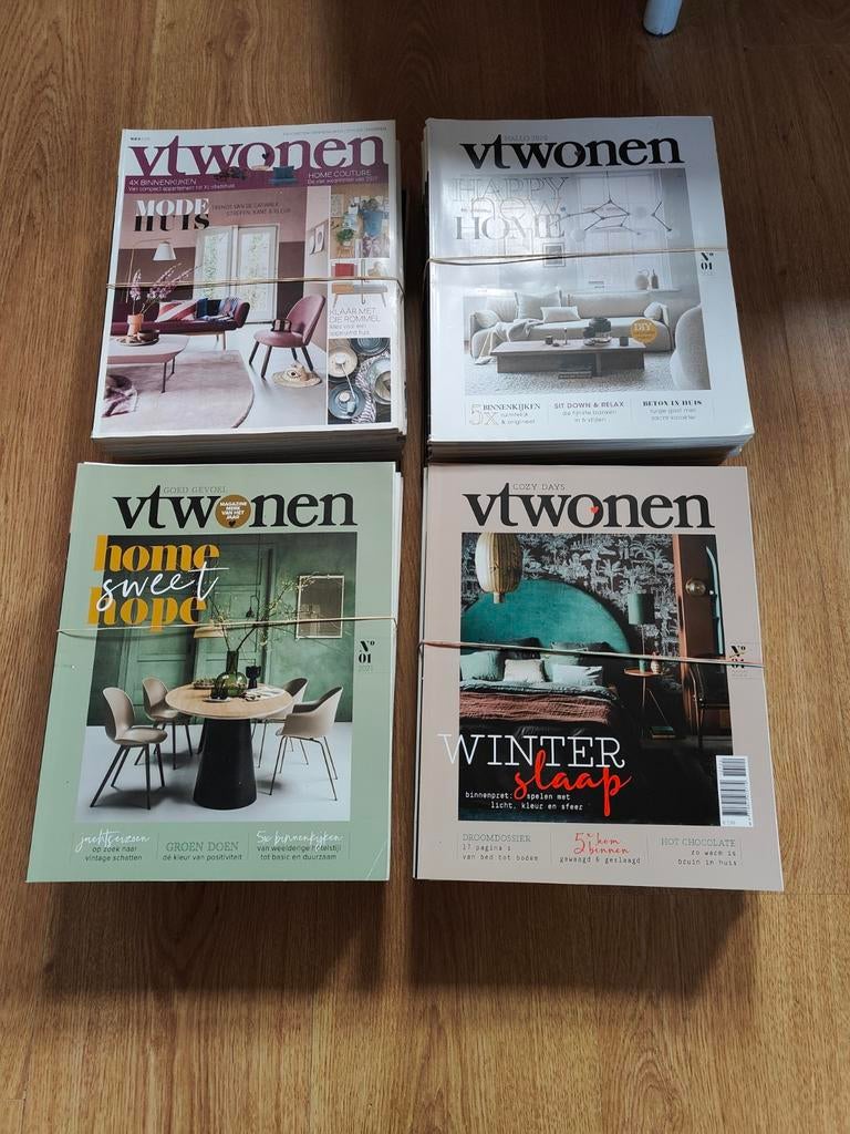 VT Wonen 2019/20/21/22., Ophalen, Zo goed als nieuw, Interieur en Design