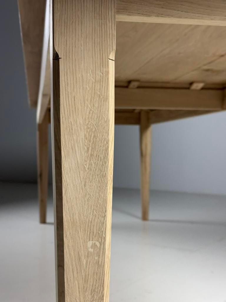 Franse eettafel eiken 220cm, Ophalen