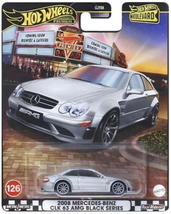 Hot Wheels Premium 2008 Mercedes-Benz CLK 63 AMG Black Ser., Ophalen of Verzenden, Nieuw