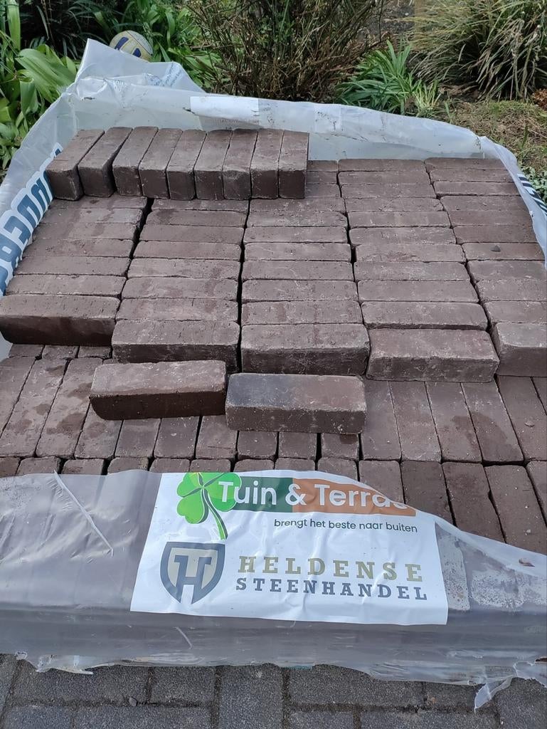 Klinkers dikformaat, Ophalen, Nieuw, Beton, Klinkers