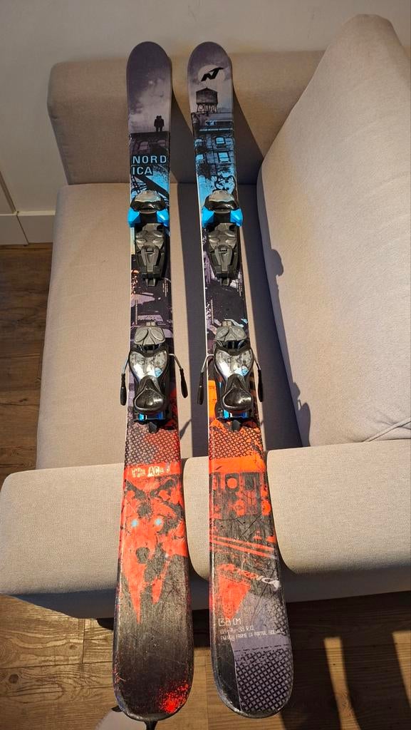 Nordica ski's 138 cm - freestyle ski's, Sport en Fitness, Skiën en Langlaufen, Ophalen, Gebruikt, Ski's, Nordica