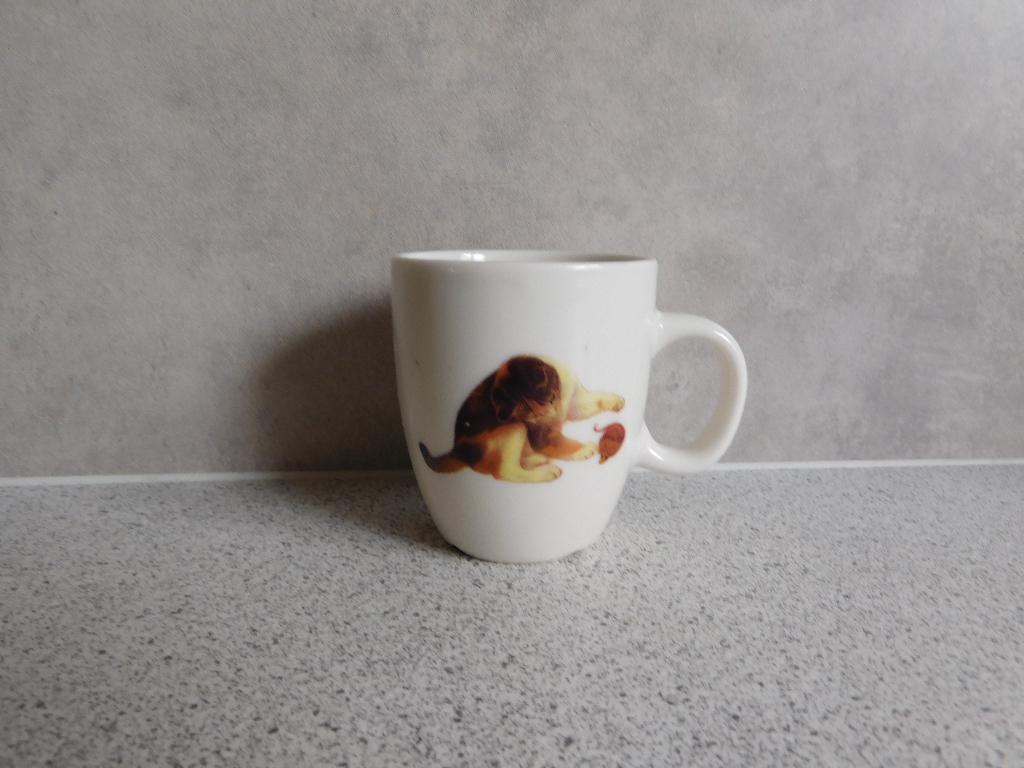 Senseo mok 150 ml. Zusje Francien v.d. Westering, Ophalen of Verzenden, Zo goed als nieuw, Overige stijlen, Kop(pen) en/of Schotel(s)