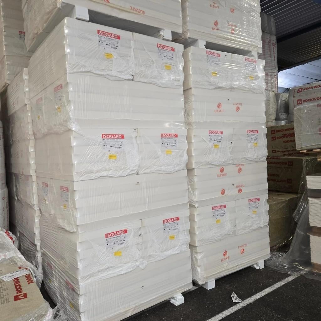 * ACTIE * PIR ALU Isolatieplaat 140mm SP 1200x600 B-keus, Dakisolatie, 12 cm of meer, Nieuw, Ophalen of Verzenden