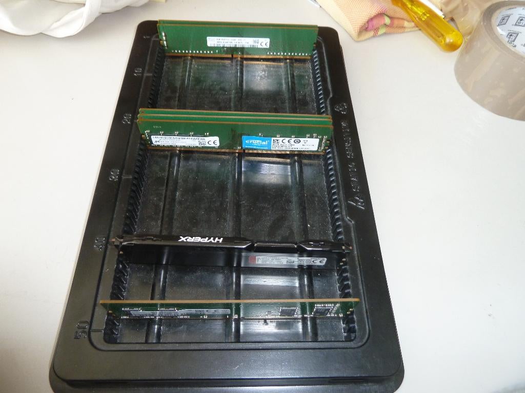 DDR4 RAM: 6x 8Gb en 1x 4GB, diverse merken., Computers en Software, RAM geheugen, Gebruikt, DDR4, 8 GB, Ophalen of Verzenden