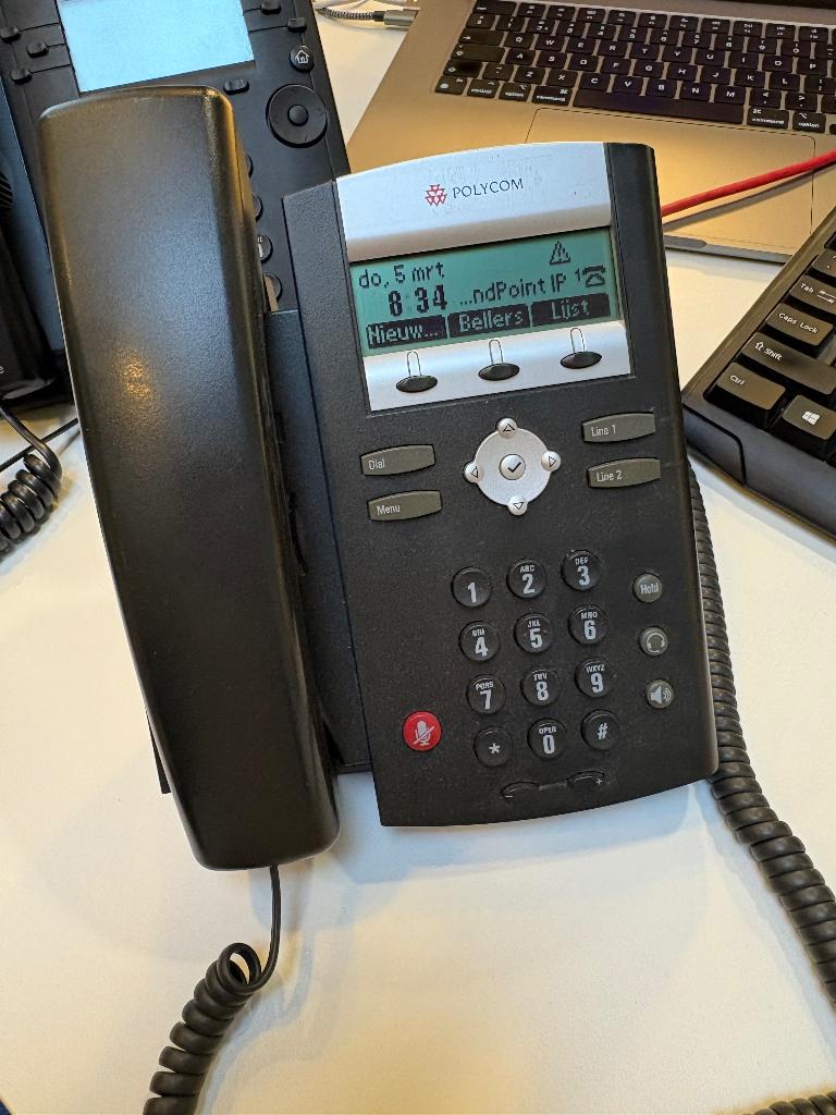 Polycom SoundPoint IP 331 | VoIP telefoon, Ophalen of Verzenden, Gebruikt, Telefoon