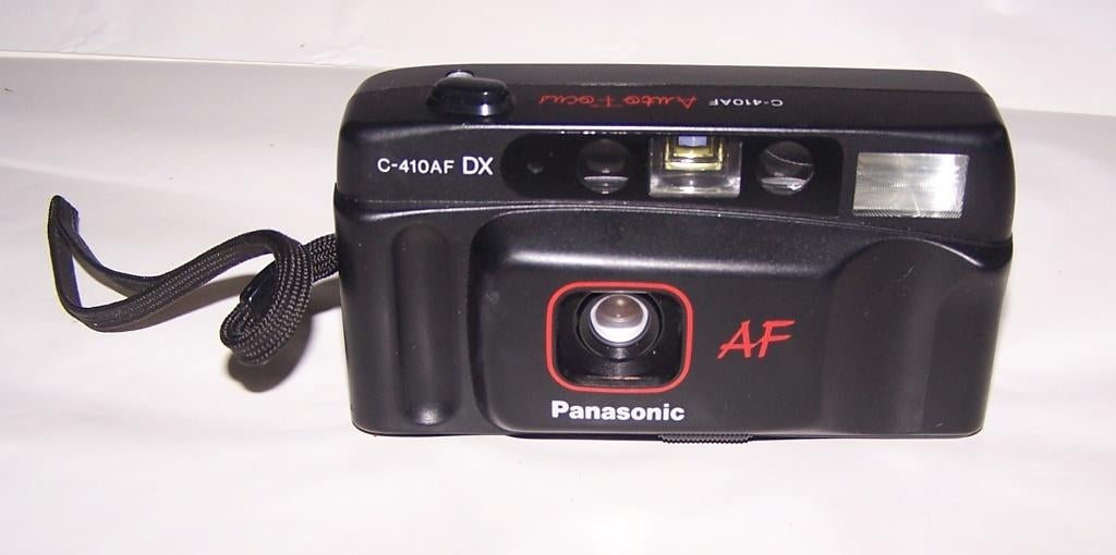 Panasonic C-410 DX analoge 35mm camera. Nwst., Ophalen of Verzenden, Zo goed als nieuw, Compact, Overige Merken