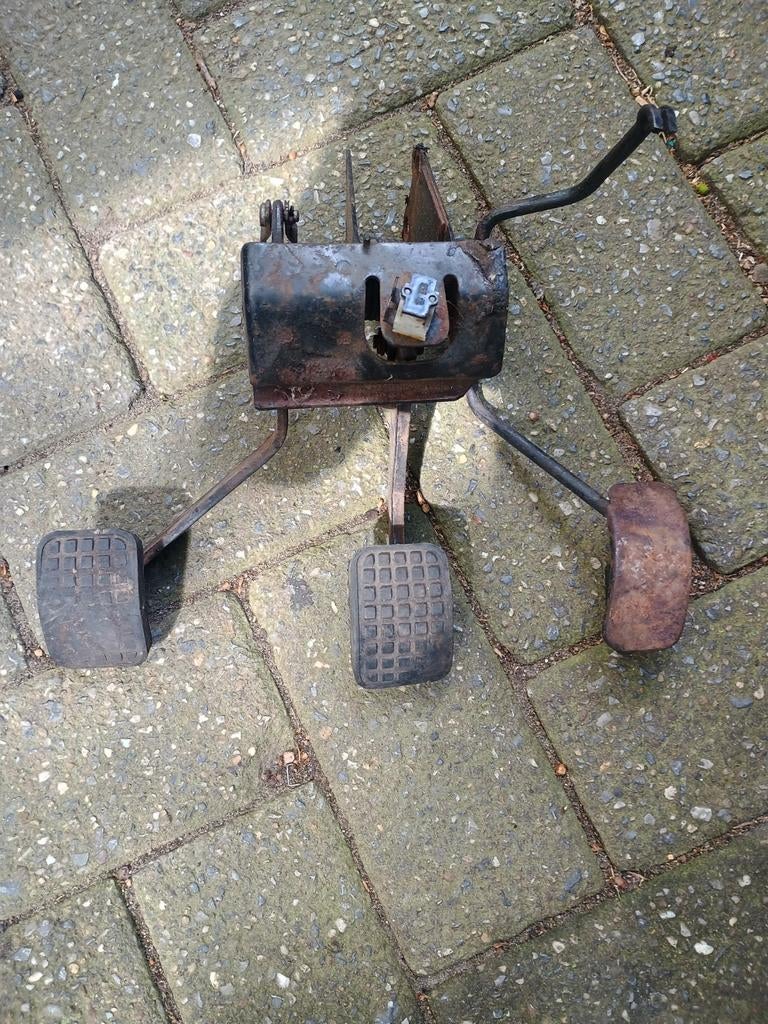 Pedalenset Citroën 2cv Dyane mehari acadiane, Ophalen of Verzenden, Citroën