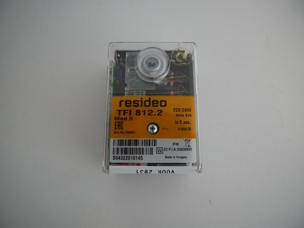 Resideo TFI-812.2 branderautomaat, Ophalen of Verzenden, Gebruikt