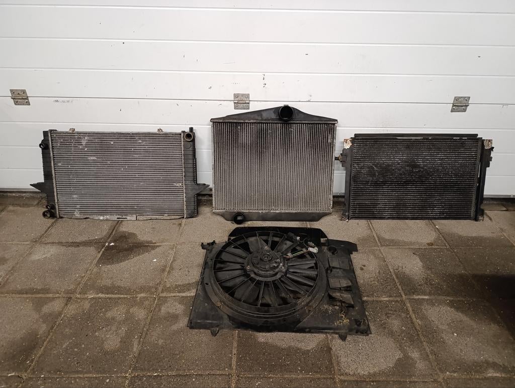 Volvo V70 Radiateur, Intercooler, Condensor, Koelventilator, Ophalen, Gebruikt, Volvo