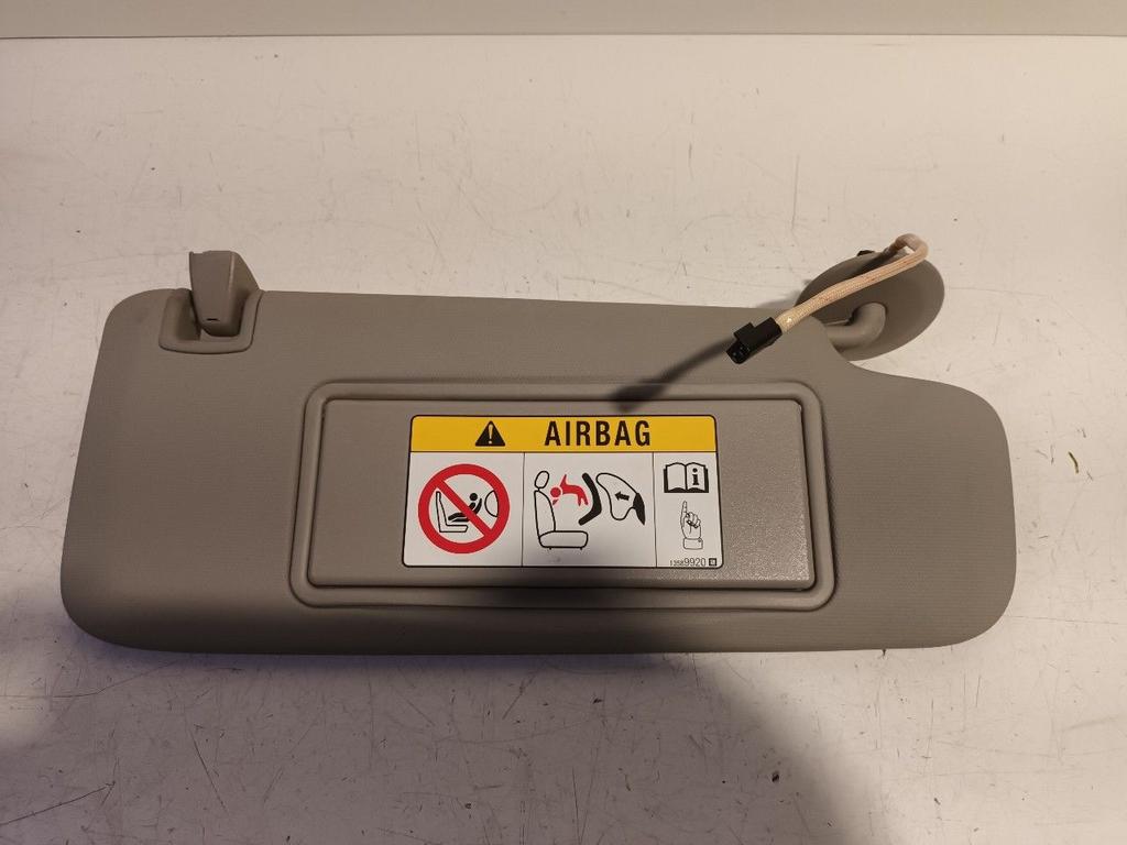 Zonneklep rechts Opel Astra, Onderdelen@venauto.nl, Van der Ven Autorecycling B.V., Gebruikt, Ettenseweg 76, 4706 PB Roosendaal, The Netherlands