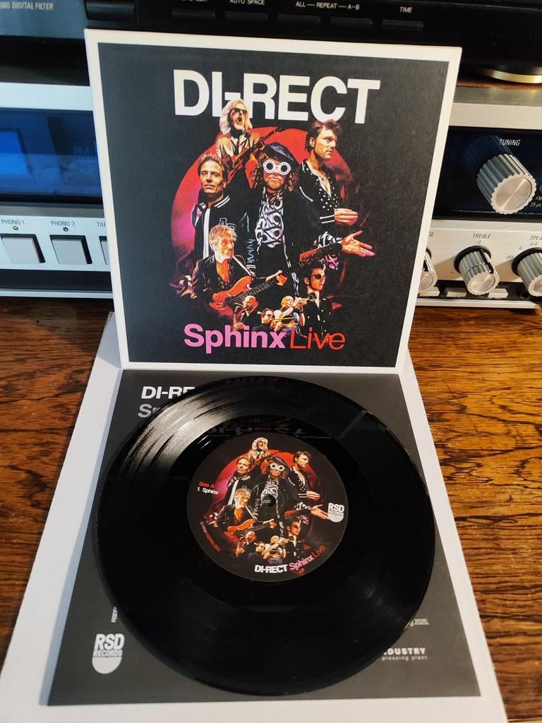 DI-RECT - Sphinx Live 7 inch Vinyl, Ophalen of Verzenden, Zo goed als nieuw, Overige formaten, Poprock