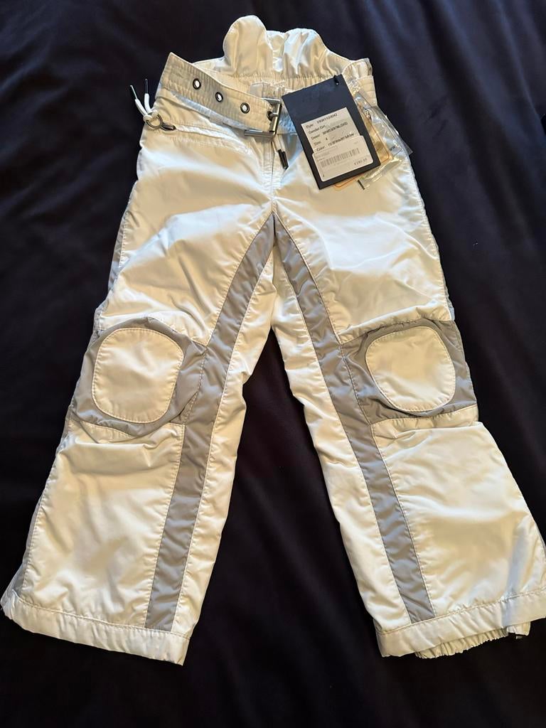 Airforce Skibroek Maat 4 - Wit met Grijs, Ophalen of Verzenden, Nieuw, Meisje, Broek