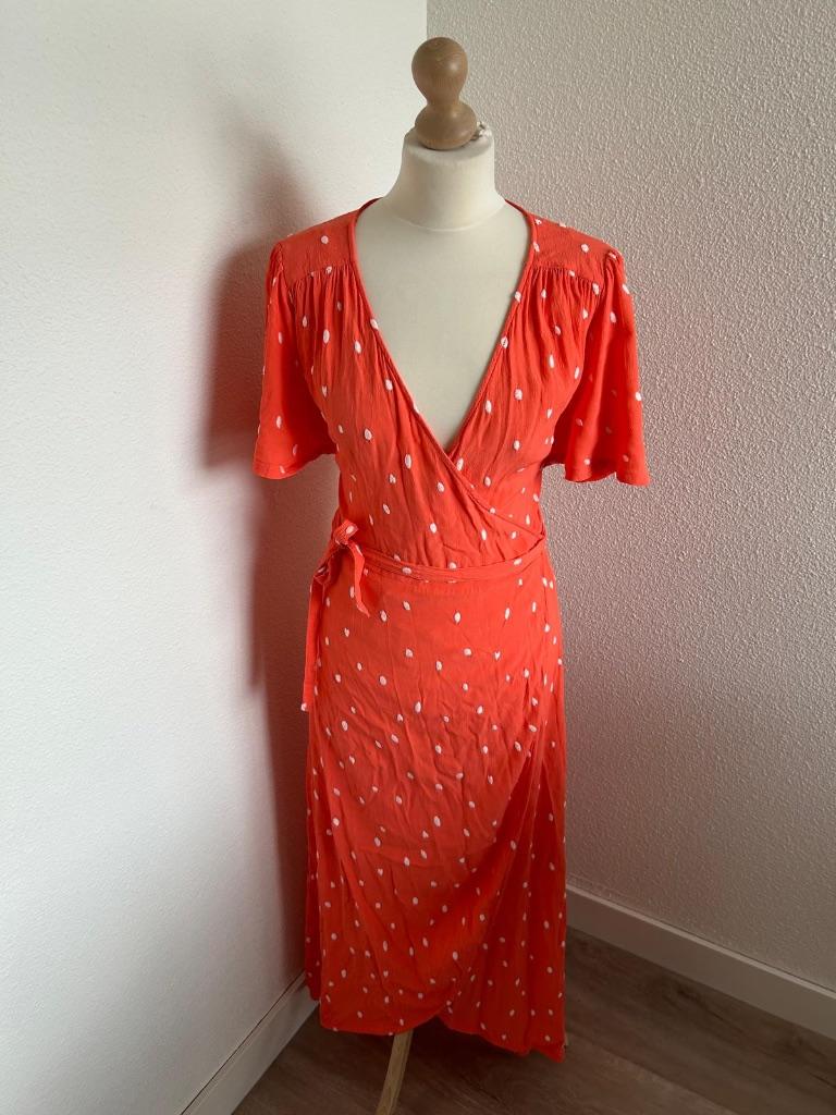 Fabienne Chapot maat 42 Archana butterfly Indy dress 283, Maat 42/44 (L), Oranje, Ophalen of Verzenden, Zo goed als nieuw