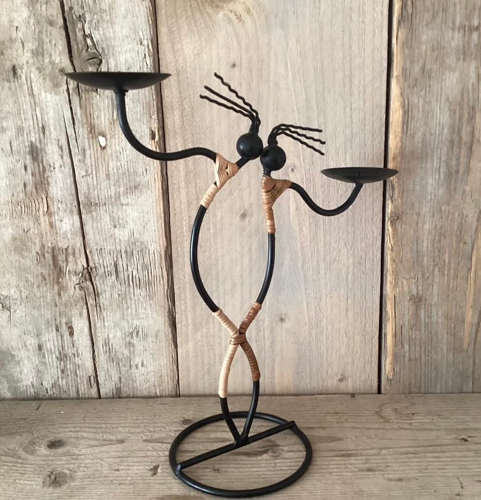 Laurids Lønborg. Kaarsenhouders. Deens Design. Mid Century, Huis en Inrichting, Ophalen of Verzenden, Zo goed als nieuw, Overige materialen