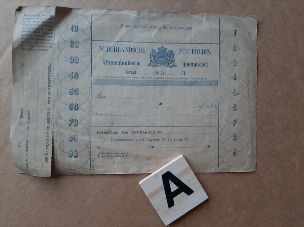 Postwissel Nederland, Ophalen of Verzenden, T/m 1940, Postfris