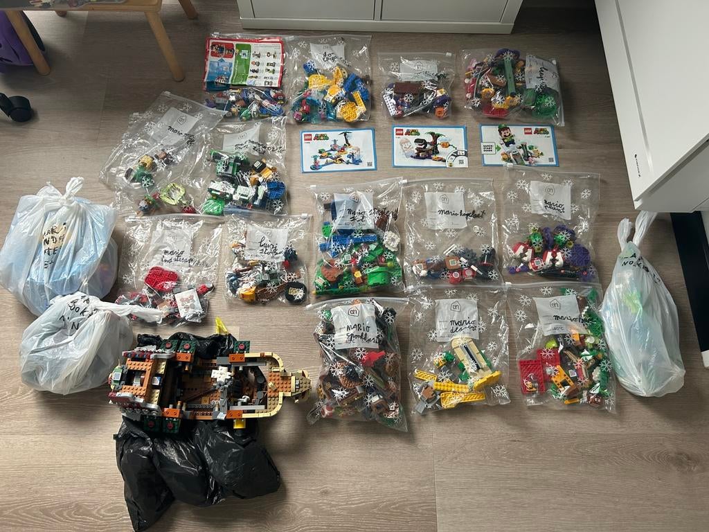 Lego Super Mario collectie als geheel of los per set te koop, Ophalen of Verzenden, Zo goed als nieuw