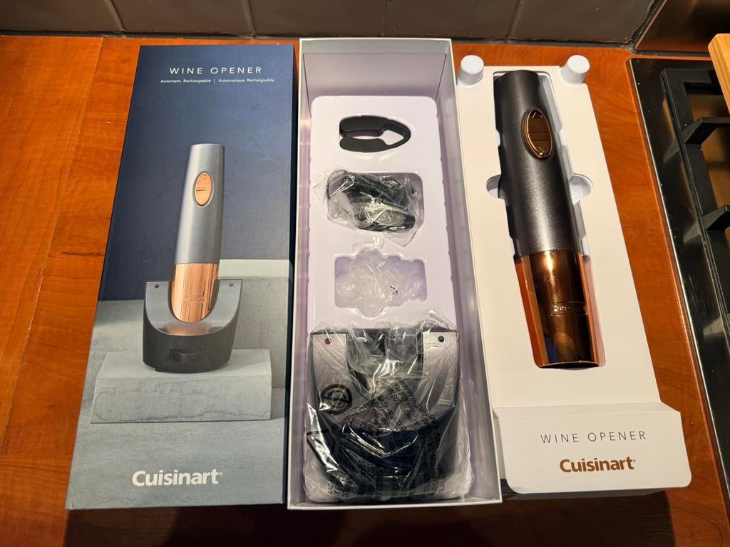 Cuisinart Elektrische Kurkentrekker (Nieuw), Ophalen of Verzenden, Zo goed als nieuw