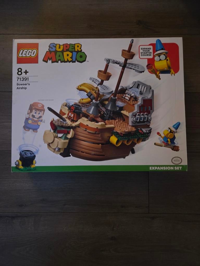 Lego Super Mario Bowser's Luchtschip - Nieuwstaat, Ophalen of Verzenden, Gebruikt, Complete set, Lego