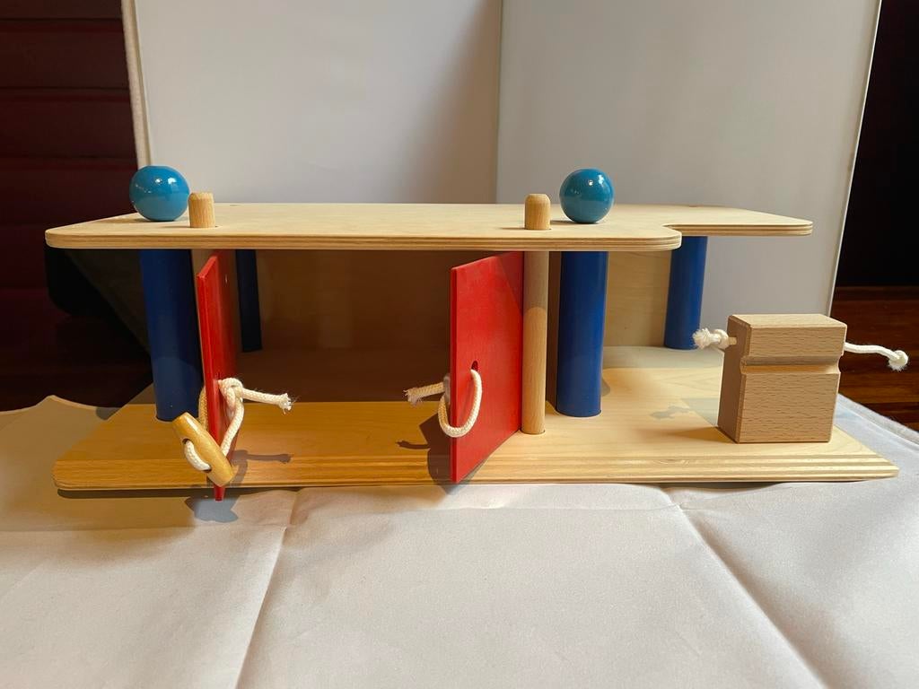 Houten Speelgoed Garage Van Bueren, Ophalen of Verzenden, Nieuw, Overige typen