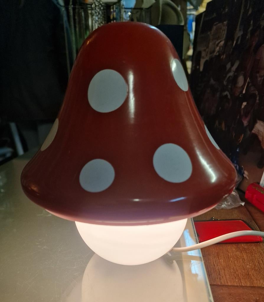 Leuk paddenstoel lampje, Ophalen, Led-lamp, Minder dan 30 watt, Soft of Flame