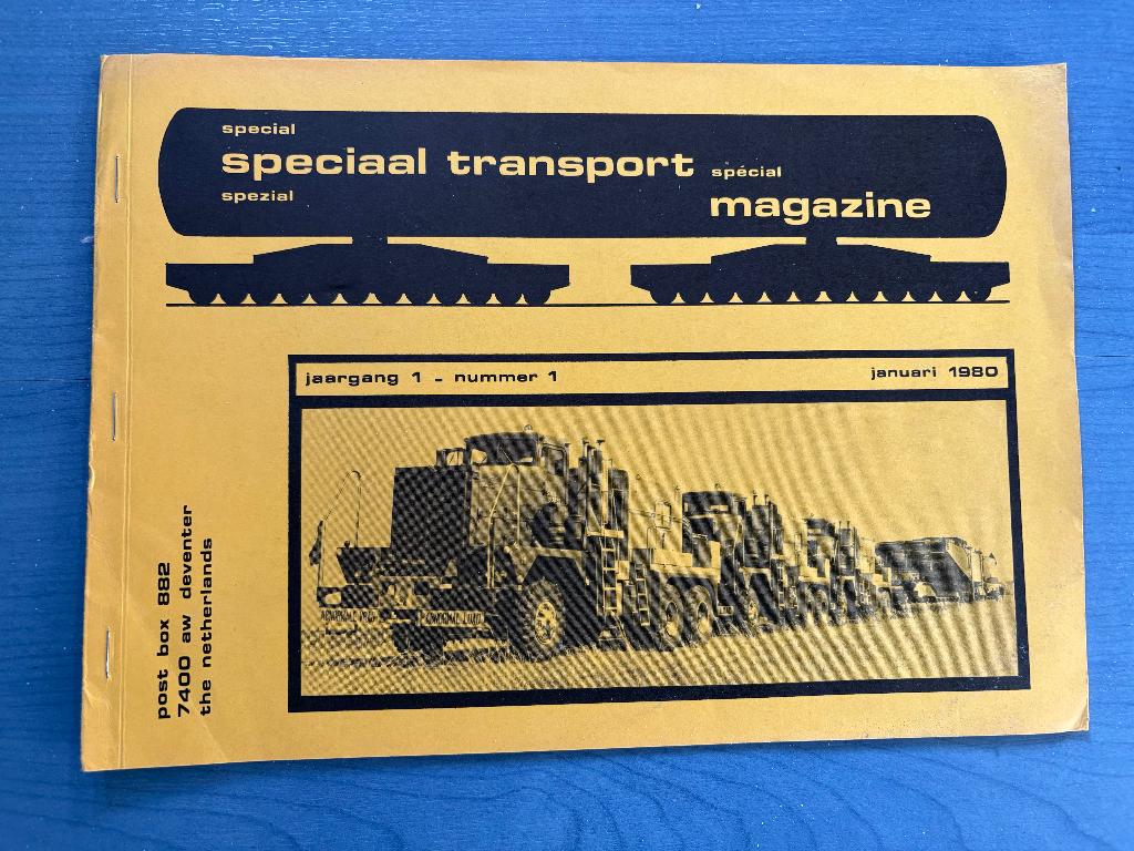 STM. Speciaal Transport Magazine eerste jaargangen, Boeken, Gelezen, Algemeen, Ophalen of Verzenden, Diversen