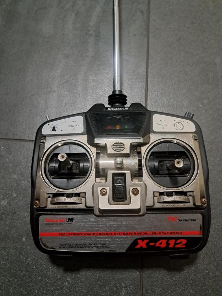 Graupner X 412 handzender /ontvanger izgst, Ophalen of Verzenden