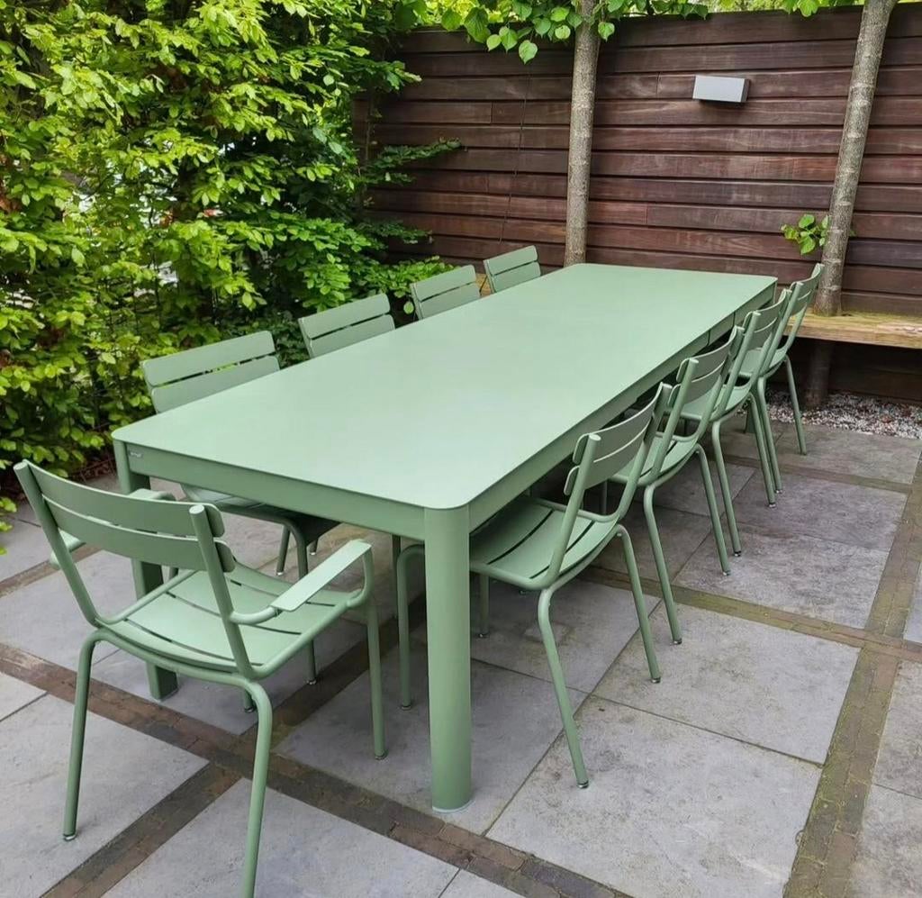 Nieuwe Fermob ribambelle xl in cactus groen uit voorraad, Tuin en Terras, Tuinsets en Loungesets, Ophalen, Nieuw