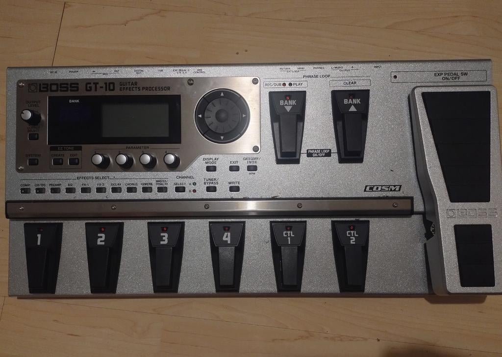 Boss GT-10 gitaar effect processor - in keurige staat!, Ophalen of Verzenden
