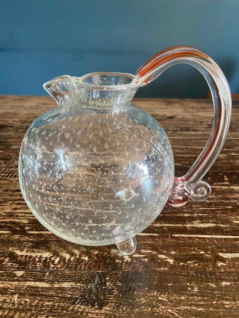 Borek Sipek Karaf - Handgesigneerd met Beschadiging, Antiek en Kunst, Antiek | Glas en Kristal, Ophalen of Verzenden