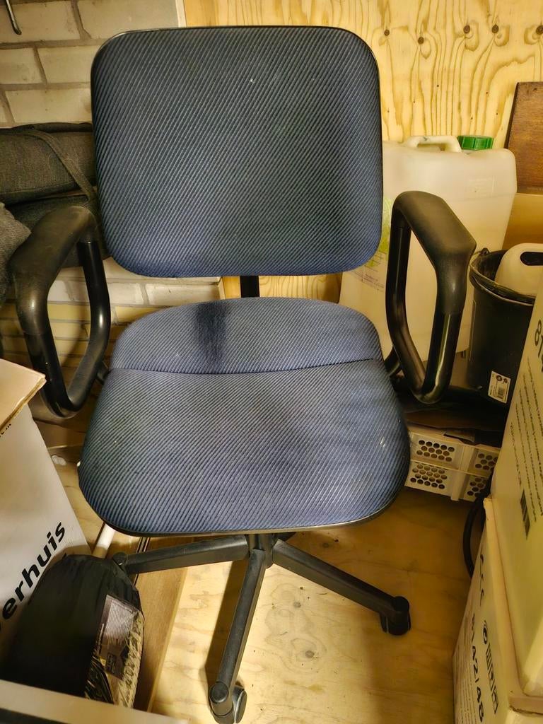 Gebruikte Bureaustoel - Blauw, Ophalen