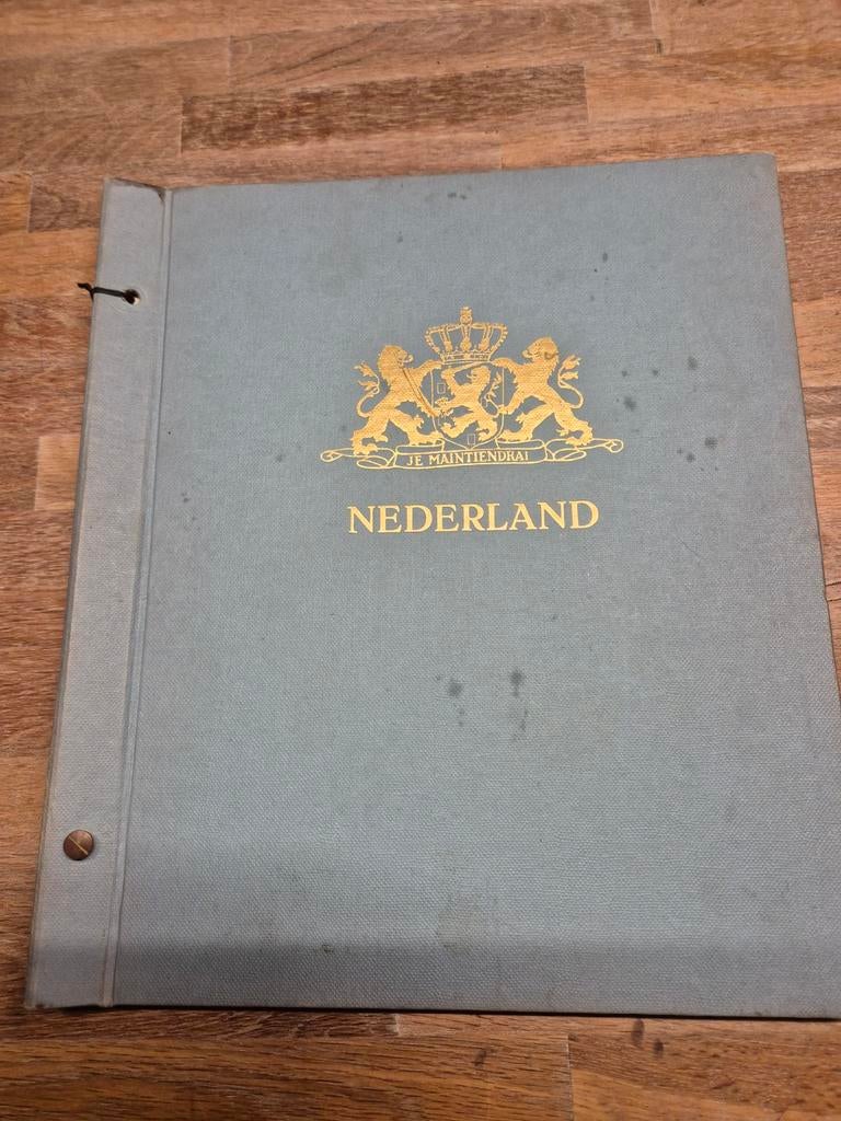 Nederland album 1852-1962 (zonder zegels), Postzegels en Munten, Postzegels | Volle albums en Verzamelingen, Ophalen of Verzenden